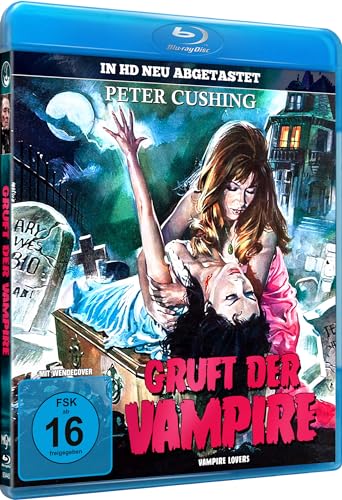 Gruft der Vampire (OT: Vampire Lovers) Horror-Klassiker mit Peter Cushing aus den legendären Hammer-Filmstudios [Blu-ray] von Horror Classic Movies