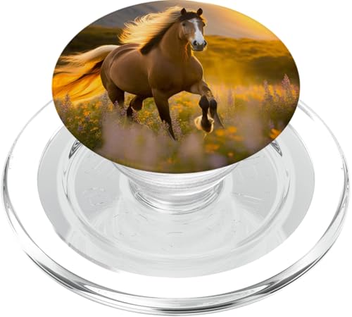 Majestic Horse Galoppierendes Design für Mädchen, Pferd PopSockets PopGrip für MagSafe Majestic Horse Galoppierendes Design für Mädchen, Pferd PopSockets PopGrip für MagSafe von Horse Gifts and Stuff For Girls Who Love Riding