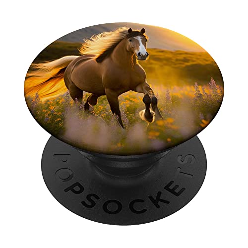 Majestic Horse Galoppierendes Design für Mädchen, Pferd PopSockets Klebender PopGrip Majestic Horse Galoppierendes Design für Mädchen, Pferd PopSockets Klebender PopGrip von Horse Gifts and Stuff For Girls Who Love Riding