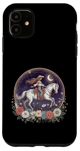 Cowgirl Reitpferd im Wildblumenfeld Blumenpferd Mädchen Hülle für iPhone 11 Cowgirl Reitpferd im Wildblumenfeld Blumenpferd Mädchen Hülle für iPhone 11 von Horse Riding Gifts for Women & Girls