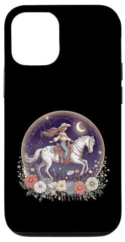 Cowgirl Reitpferd im Wildblumenfeld Blumenpferd Mädchen Hülle für iPhone 12/12 Pro Cowgirl Reitpferd im Wildblumenfeld Blumenpferd Mädchen Hülle für iPhone 12/12 Pro von Horse Riding Gifts for Women & Girls