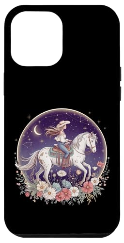 Cowgirl Reitpferd im Wildblumenfeld Blumenpferd Mädchen Hülle für iPhone 12 Pro Max Cowgirl Reitpferd im Wildblumenfeld Blumenpferd Mädchen Hülle für iPhone 12 Pro Max von Horse Riding Gifts for Women & Girls