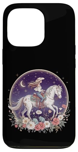 Cowgirl Reitpferd im Wildblumenfeld Blumenpferd Mädchen Hülle für iPhone 13 Pro Cowgirl Reitpferd im Wildblumenfeld Blumenpferd Mädchen Hülle für iPhone 13 Pro von Horse Riding Gifts for Women & Girls
