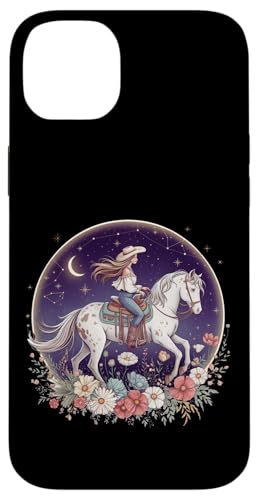 Cowgirl Reitpferd im Wildblumenfeld Blumenpferd Mädchen Hülle für iPhone 14 Plus Cowgirl Reitpferd im Wildblumenfeld Blumenpferd Mädchen Hülle für iPhone 14 Plus von Horse Riding Gifts for Women & Girls