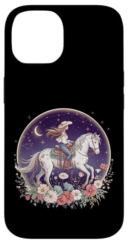 Cowgirl Reitpferd im Wildblumenfeld Blumenpferd Mädchen Hülle für iPhone 14 Cowgirl Reitpferd im Wildblumenfeld Blumenpferd Mädchen Hülle für iPhone 14 von Horse Riding Gifts for Women & Girls