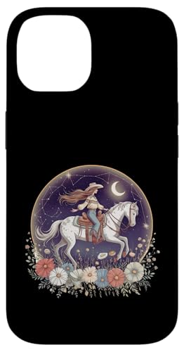 Cowgirl Reitpferd im Wildblumenfeld Blumenpferd Mädchen Hülle für iPhone 14 Cowgirl Reitpferd im Wildblumenfeld Blumenpferd Mädchen Hülle für iPhone 14 von Horse Riding Gifts for Women & Girls