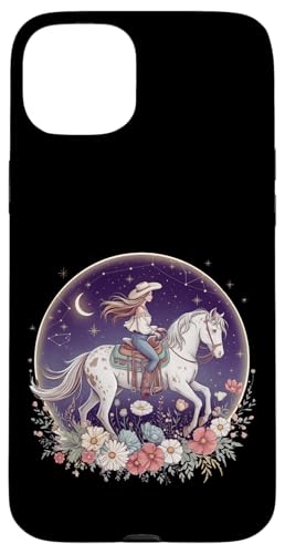 Cowgirl Reitpferd im Wildblumenfeld Blumenpferd Mädchen Hülle für iPhone 15 Plus Cowgirl Reitpferd im Wildblumenfeld Blumenpferd Mädchen Hülle für iPhone 15 Plus von Horse Riding Gifts for Women & Girls