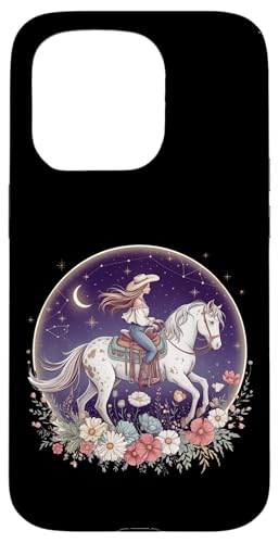Cowgirl Reitpferd im Wildblumenfeld Blumenpferd Mädchen Hülle für iPhone 15 Pro Cowgirl Reitpferd im Wildblumenfeld Blumenpferd Mädchen Hülle für iPhone 15 Pro von Horse Riding Gifts for Women & Girls