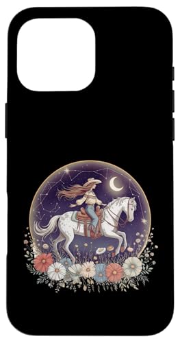 Cowgirl Reitpferd im Wildblumenfeld Blumenpferd Mädchen Hülle für iPhone 16 Pro Max Cowgirl Reitpferd im Wildblumenfeld Blumenpferd Mädchen Hülle für iPhone 16 Pro Max von Horse Riding Gifts for Women & Girls