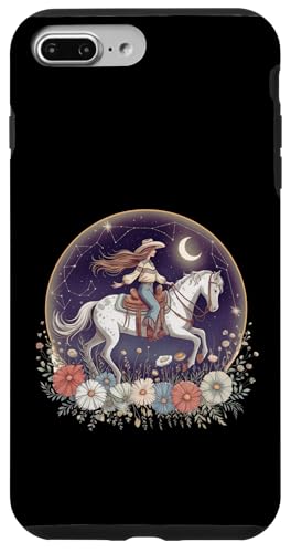 Cowgirl Reitpferd im Wildblumenfeld Blumenpferd Mädchen Hülle für iPhone 7 Plus/8 Plus Cowgirl Reitpferd im Wildblumenfeld Blumenpferd Mädchen Hülle für iPhone 7 Plus/8 Plus von Horse Riding Gifts for Women & Girls
