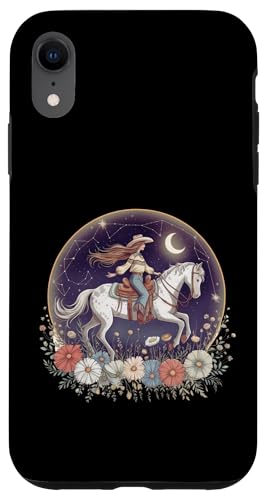 Cowgirl Reitpferd im Wildblumenfeld Blumenpferd Mädchen Hülle für iPhone XR Cowgirl Reitpferd im Wildblumenfeld Blumenpferd Mädchen Hülle für iPhone XR von Horse Riding Gifts for Women & Girls