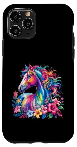 Florales Wildpferd Frühling Natur Pferdeliebhaber Landpferd Hülle für iPhone 11 Pro Florales Wildpferd Frühling Natur Pferdeliebhaber Landpferd Hülle für iPhone 11 Pro von Horse Riding Gifts for Women & Girls