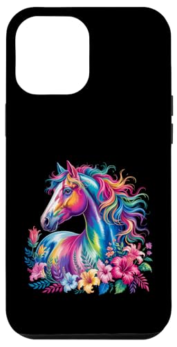 Florales Wildpferd Frühling Natur Pferdeliebhaber Landpferd Hülle für iPhone 12 Pro Max Florales Wildpferd Frühling Natur Pferdeliebhaber Landpferd Hülle für iPhone 12 Pro Max von Horse Riding Gifts for Women & Girls