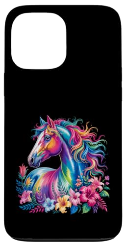 Florales Wildpferd Frühling Natur Pferdeliebhaber Landpferd Hülle für iPhone 13 Pro Max Florales Wildpferd Frühling Natur Pferdeliebhaber Landpferd Hülle für iPhone 13 Pro Max von Horse Riding Gifts for Women & Girls