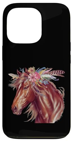 Florales Wildpferd Frühling Natur Pferdeliebhaber Landpferd Hülle für iPhone 13 Pro Florales Wildpferd Frühling Natur Pferdeliebhaber Landpferd Hülle für iPhone 13 Pro von Horse Riding Gifts for Women & Girls