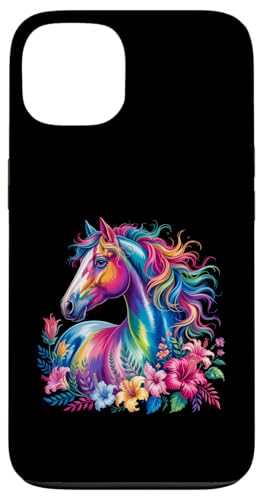 Florales Wildpferd Frühling Natur Pferdeliebhaber Landpferd Hülle für iPhone 13 Florales Wildpferd Frühling Natur Pferdeliebhaber Landpferd Hülle für iPhone 13 von Horse Riding Gifts for Women & Girls