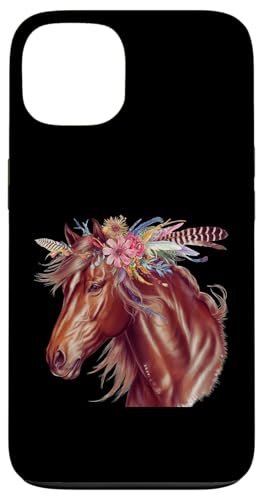 Florales Wildpferd Frühling Natur Pferdeliebhaber Landpferd Hülle für iPhone 13 Florales Wildpferd Frühling Natur Pferdeliebhaber Landpferd Hülle für iPhone 13 von Horse Riding Gifts for Women & Girls