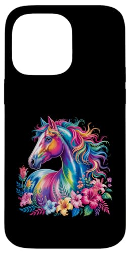 Florales Wildpferd Frühling Natur Pferdeliebhaber Landpferd Hülle für iPhone 14 Pro Max Florales Wildpferd Frühling Natur Pferdeliebhaber Landpferd Hülle für iPhone 14 Pro Max von Horse Riding Gifts for Women & Girls
