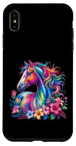 Florales Wildpferd Frühling Natur Pferdeliebhaber Landpferd Hülle für iPhone XS Max Florales Wildpferd Frühling Natur Pferdeliebhaber Landpferd Hülle für iPhone XS Max von Horse Riding Gifts for Women & Girls