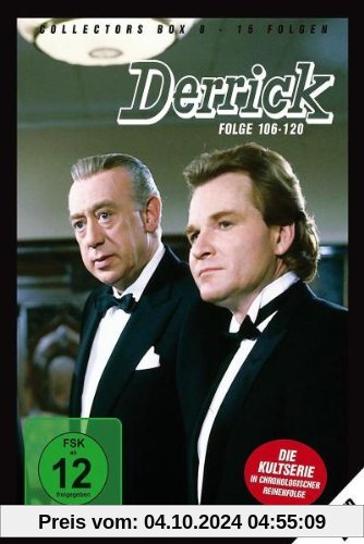 Derrick - Collector's Box Vol. 08 (Folge 106-120) [5 DVDs] von Horst Tappert