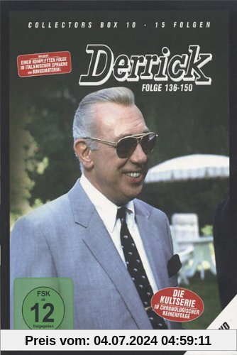 Derrick - Collector's Box Vol. 10 (Folge 136-150) [5 DVDs] von Horst Tappert