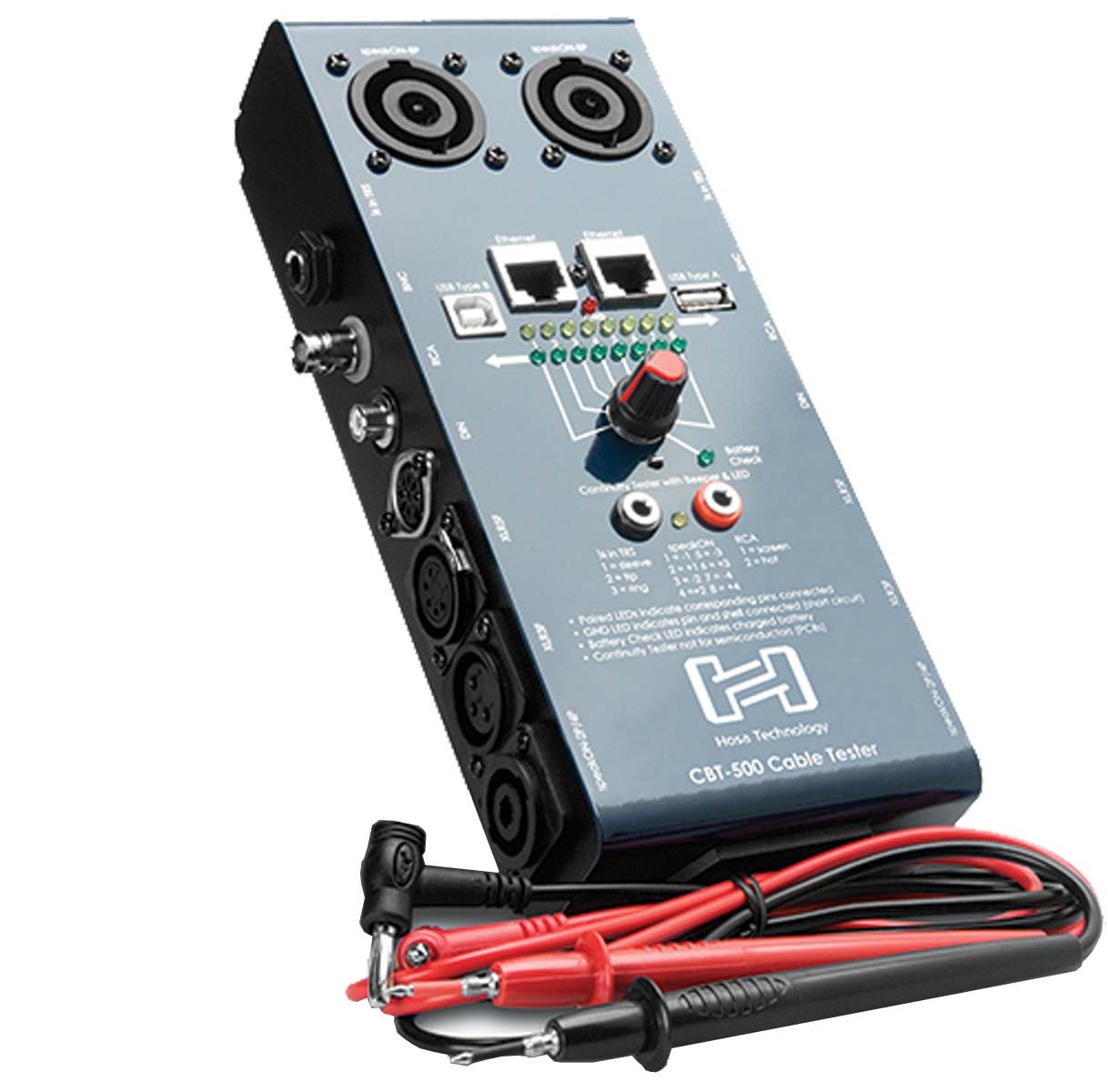 Hosa Audio Hosa CBT-500 Audio Kabeltester Audio-Kabel Hosa Audio Hosa CBT-500 Audio Kabeltester Audio-Kabel von Hosa Audio