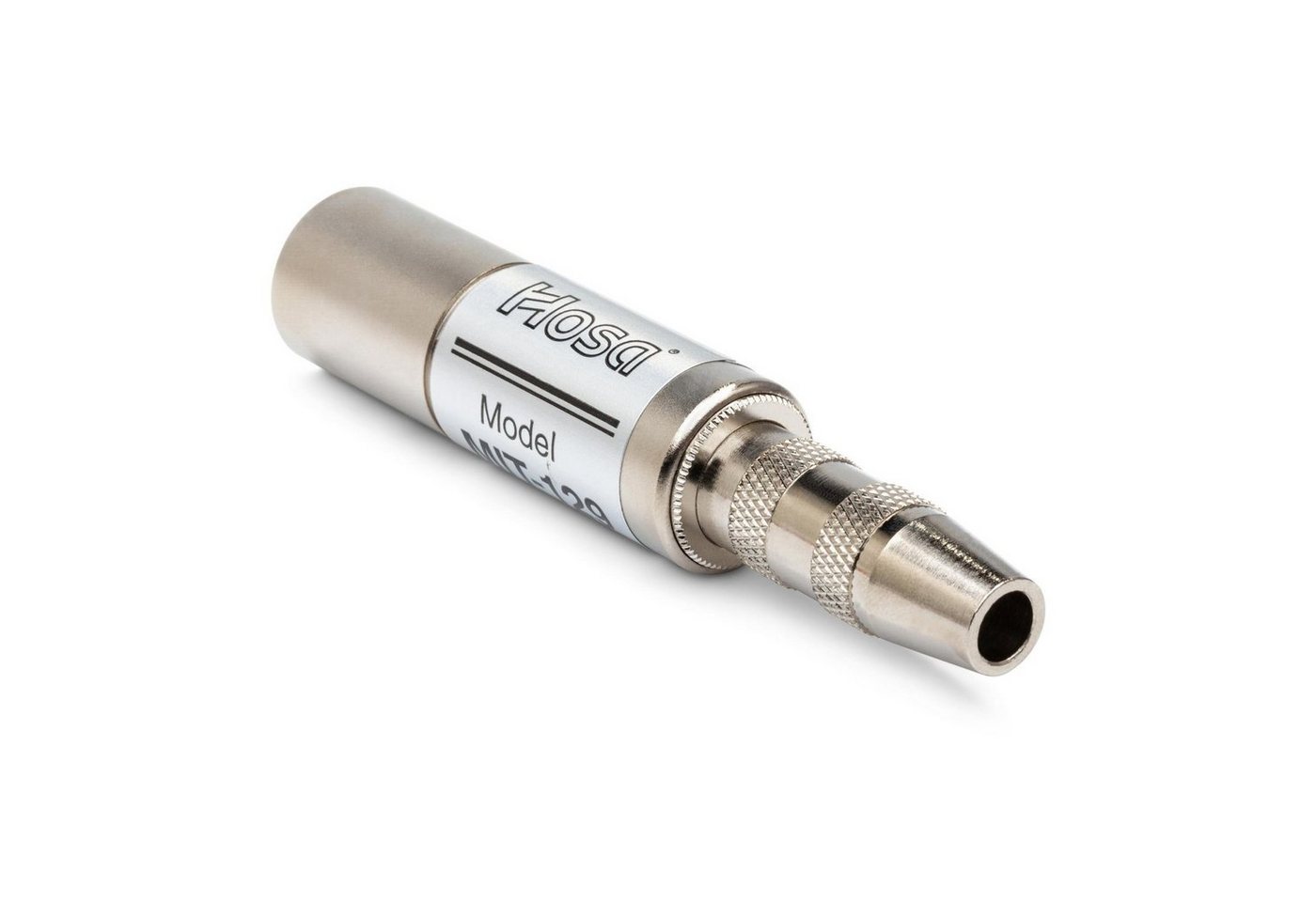 Hosa Audio MIT-129 Impedanz-Transformator Audio-Adapter 6,35mm Klinke zu XLR3M, Ermöglicht Anschluss von Hi-Z Instrumenten an Mikrofonanschluss von Hosa Audio