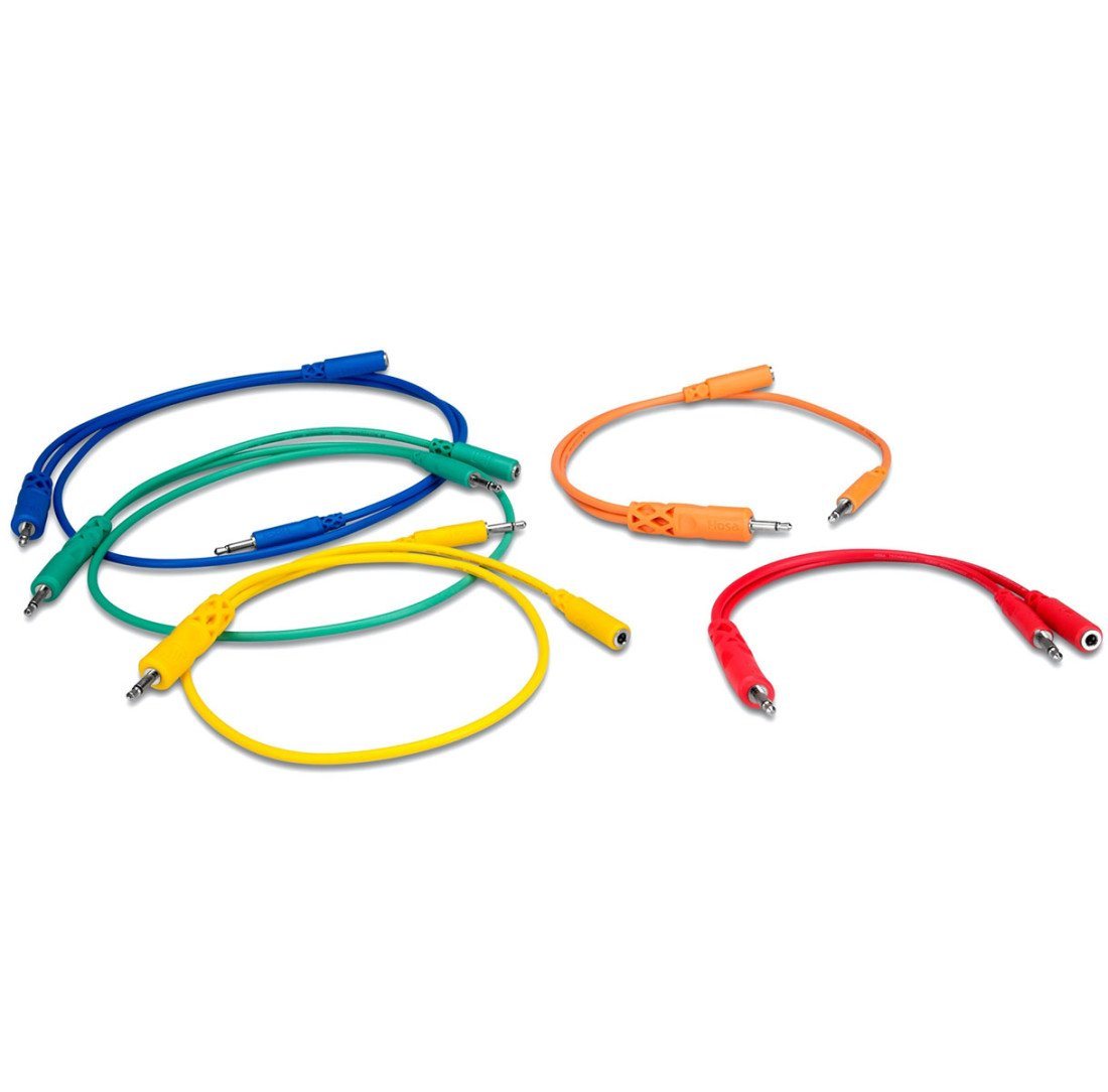 Hosa Audio Hosa CMM-500Y Patchkabel Set 3,5mm Klinke Pigtail Audio-Kabel, 3.5mm Miniklinke Hosa Audio Hosa CMM-500Y Patchkabel Set 3,5mm Klinke Pigtail Audio-Kabel, 3.5mm Miniklinke von Hosa Audio