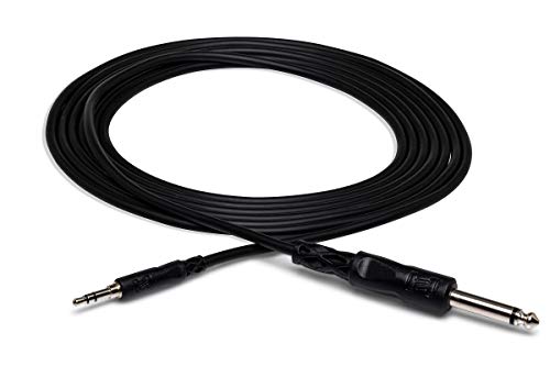 Hosa CMP-103, Mono Interconnect, 1/4 in TS to 3.5 mm TRS, 3 ft von Hosa