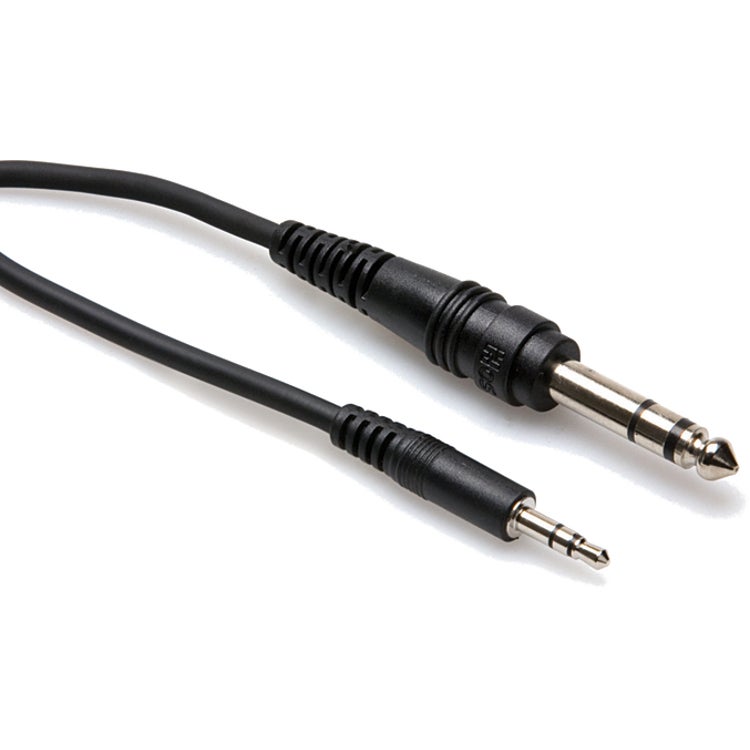 Hosa CMS-103 Adapterkabel, 3,5 mm Klinke - 6,35 mm Klinke, Stereo, 0,9 m Hosa CMS-103 Adapterkabel, 3,5 mm Klinke - 6,35 mm Klinke, Stereo, 0,9 m von Hosa