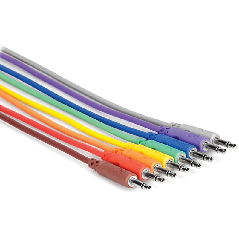 Hosa CMS-845 3,5 mm Patchkabel, 45,72 cm (8 Stk.) von Hosa