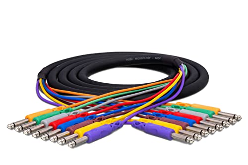 Hosa CPP-802, Unbalanced Snake, 1/4 in TS to Same, 2 m Hosa CPP-802, Unbalanced Snake, 1/4 in TS to Same, 2 m von Hosa