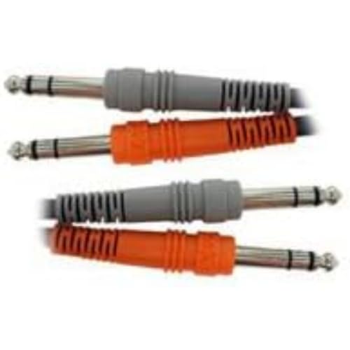 Hosa CSS-202, Stereo Interconnect, Dual 1/4 in TRS to Same, 2 m von Hosa