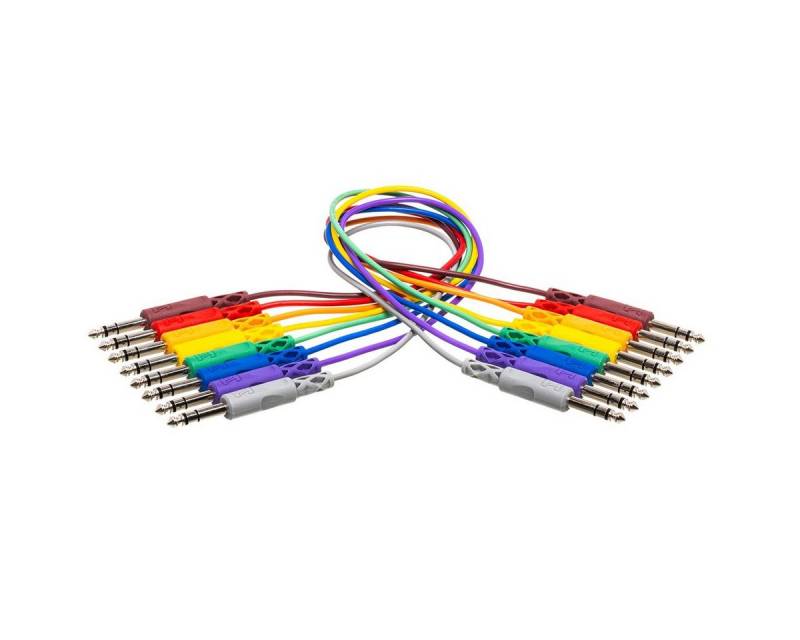 Hosa Audio Hosa CSS830 Patchkabel 6,3 Klinke Symmetrisch 30cm Audio-Kabel von Hosa Audio
