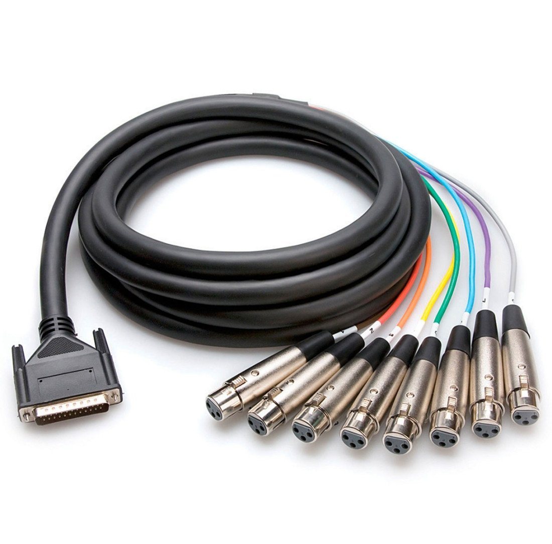 Hosa Audio Hosa DTF-807 Multicore Kabel 8-fach DB25 XLR-F 7m Audio-Kabel, DB25, XLR-F Hosa Audio Hosa DTF-807 Multicore Kabel 8-fach DB25 XLR-F 7m Audio-Kabel, DB25, XLR-F von Hosa Audio