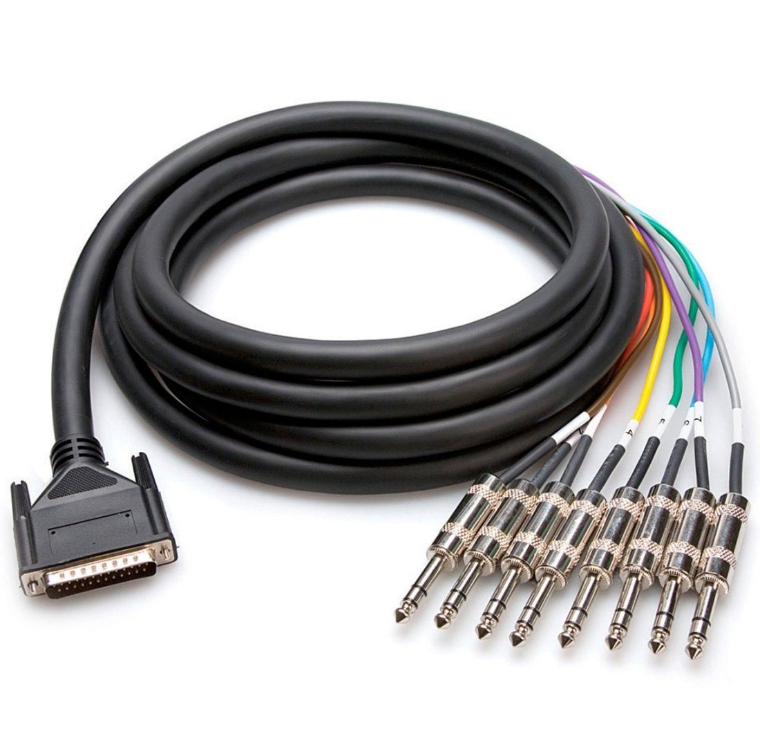 Hosa Audio Hosa DTP-802 Multicore Kabel 8-Fach DB25 6,3mm 2m Audio-Kabel, DB25, 6.35mm Hosa Audio Hosa DTP-802 Multicore Kabel 8-Fach DB25 6,3mm 2m Audio-Kabel, DB25, 6.35mm von Hosa Audio