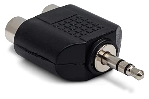 Hosa GRM-193, Adaptor, Dual RCA to 3.5 mm TRS von Hosa