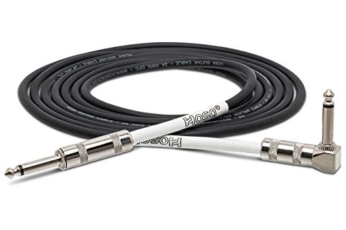 Hosa GTR-205R, Guitar Cable, Hosa Straight to Right-angle, 5 ft von Hosa