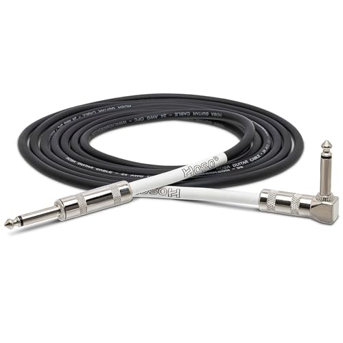 Hosa GTR-225R, Guitar Cable, Hosa Straight to Right-angle, 25 ft von Hosa