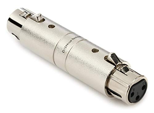 Hosa GXX-145, Gender Changer, XLR3F to Same von Hosa