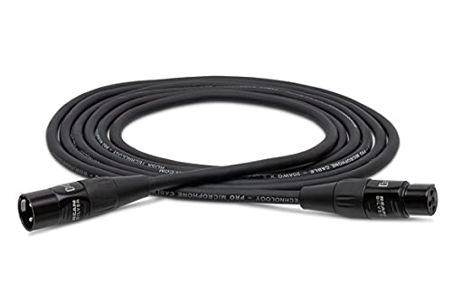 Hosa HMIC-003, Pro Microphone Cable, REAN XLR3F to XLR3M, 3 ft von Hosa