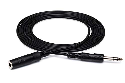 Hosa HPE-325, Headphone Extension Cable, 1/4 in TRS to 1/4 in TRS, 25 ft von Hosa