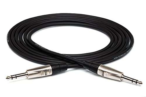 Hosa HSS-001.5, Pro Balanced Interconnect, REAN 1/4 in TRS to Same, 1.5 ft Hosa HSS-001.5, Pro Balanced Interconnect, REAN 1/4 in TRS to Same, 1.5 ft von Hosa
