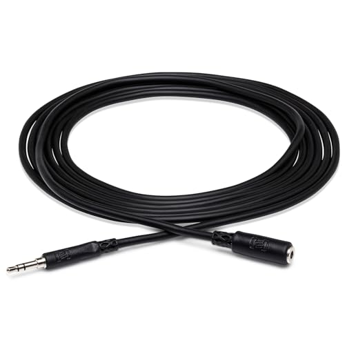 Hosa MHE-105, Headphone Extension Cable, 3.5 mm TRS to 3.5 mm TRS, 5 ft von Hosa