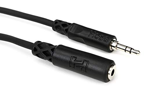 Hosa MHE-110, Headphone Extension Cable, 3.5 mm TRS to 3.5 mm TRS, 10 ft Hosa MHE-110, Headphone Extension Cable, 3.5 mm TRS to 3.5 mm TRS, 10 ft von Hosa