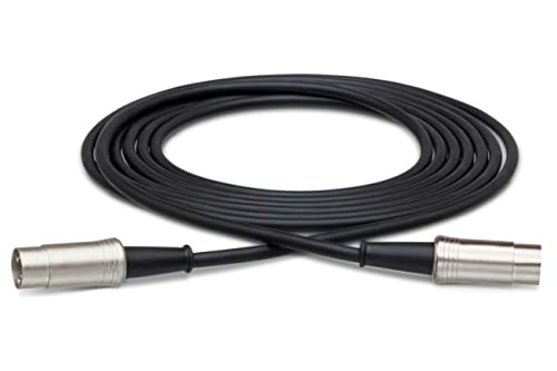 Hosa MID-503, Pro MIDI Cable, Serviceable 5-pin DIN to Same, 3 ft von Hosa