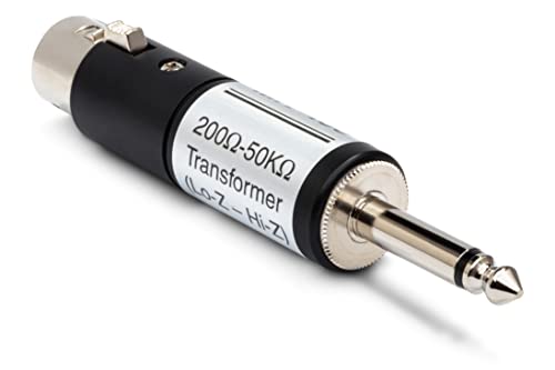 Hosa MIT-435, Impedance Transformer, XLR3F to 1/4 in TS Hosa MIT-435, Impedance Transformer, XLR3F to 1/4 in TS von Hosa