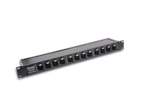 Hosa PDR-369, Patch Bay, 12-point, De-normalled, XLR3F to XLR3M von Hosa