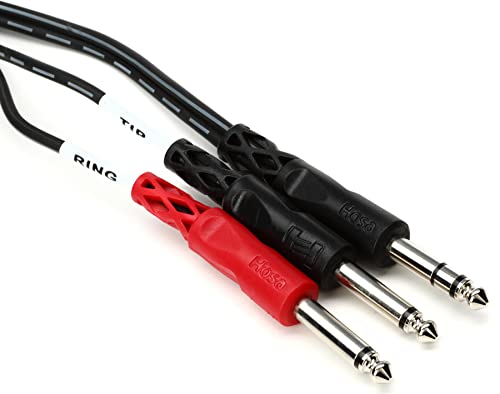 Hosa STP203 Insert Kabel 6,3mm TRS-6,3mm TS 3M von Hosa
