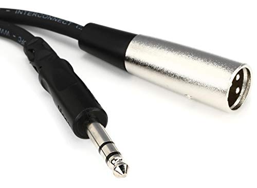 Hosa STX-110M, Balanced Interconnect, 1/4 in TRS to XLR3M, 10 ft Hosa STX-110M, Balanced Interconnect, 1/4 in TRS to XLR3M, 10 ft von Hosa
